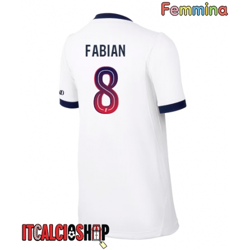 Paris Saint-Germain Fabian Ruiz #8 Seconda Maglia Femmina 2026-27 Manica Corta